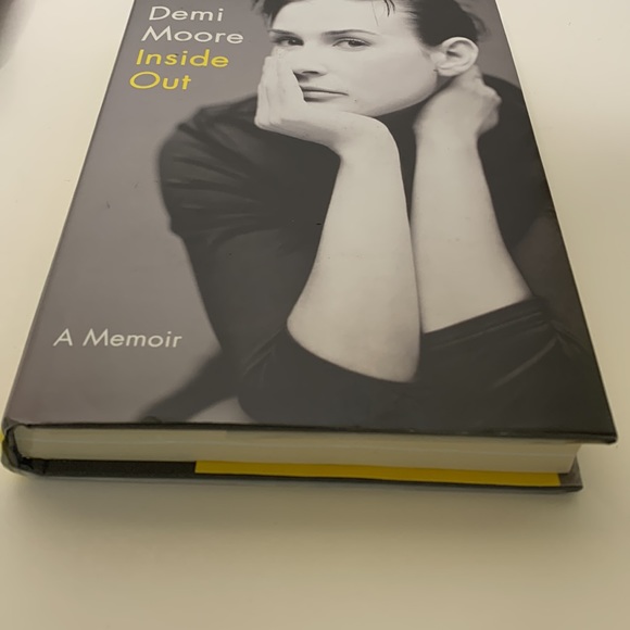 Demi Moore Bundle | Demi Tour Tee Shirt Hardcover Autobiography Book Inside Out! - Picture 8 of 13